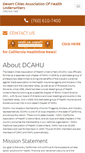 Mobile Screenshot of dcahu.org